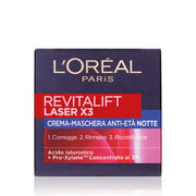 L'Oréal Paris Revitalift Laser X3 Crema Viso Notte Antirughe 50ml  - 1