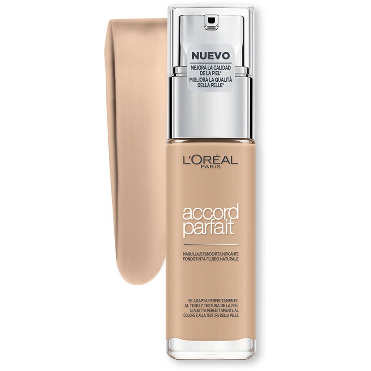 L'Oréal Paris Accord Parfait Fondotinta 2.N Vanille/Vanilla 30 ml  - 2