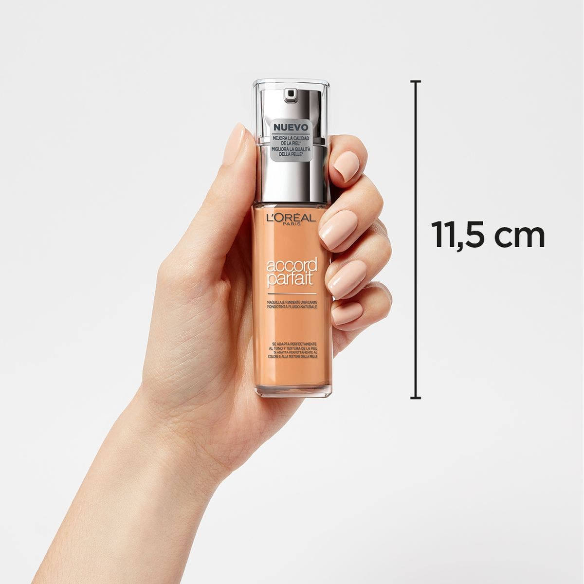 L'Oréal Paris Accord Parfait Fondotinta 2.N Vanille/Vanilla 30 ml  - 9