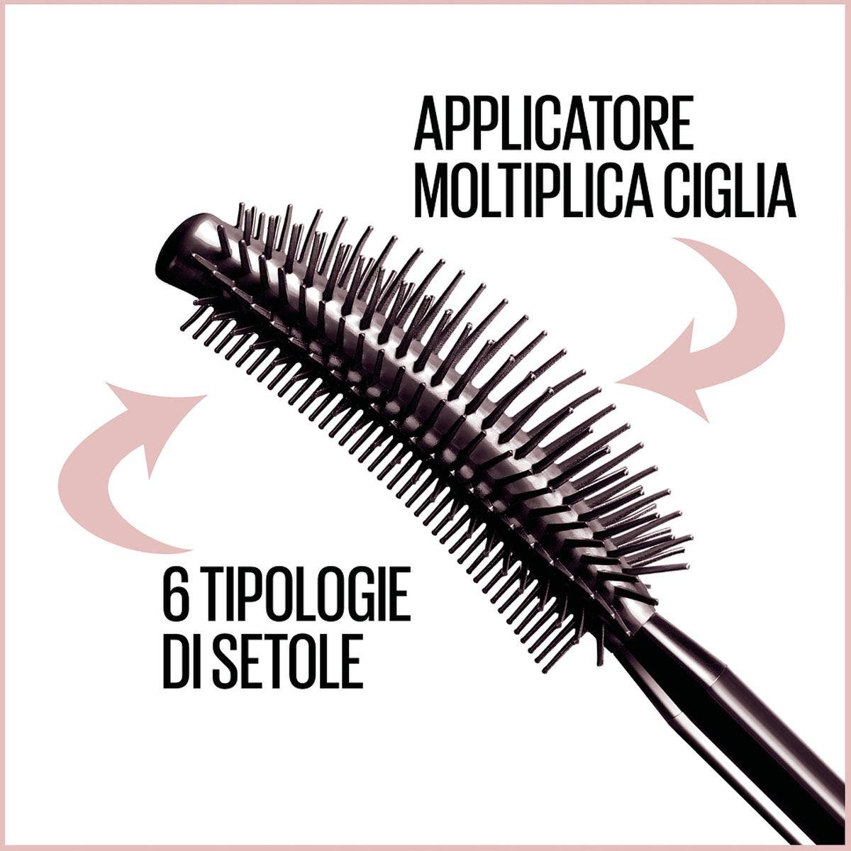Maybelline New York Mascara Ciglia Sensazionali Nero Waterproof 1 Pezzo  - 3