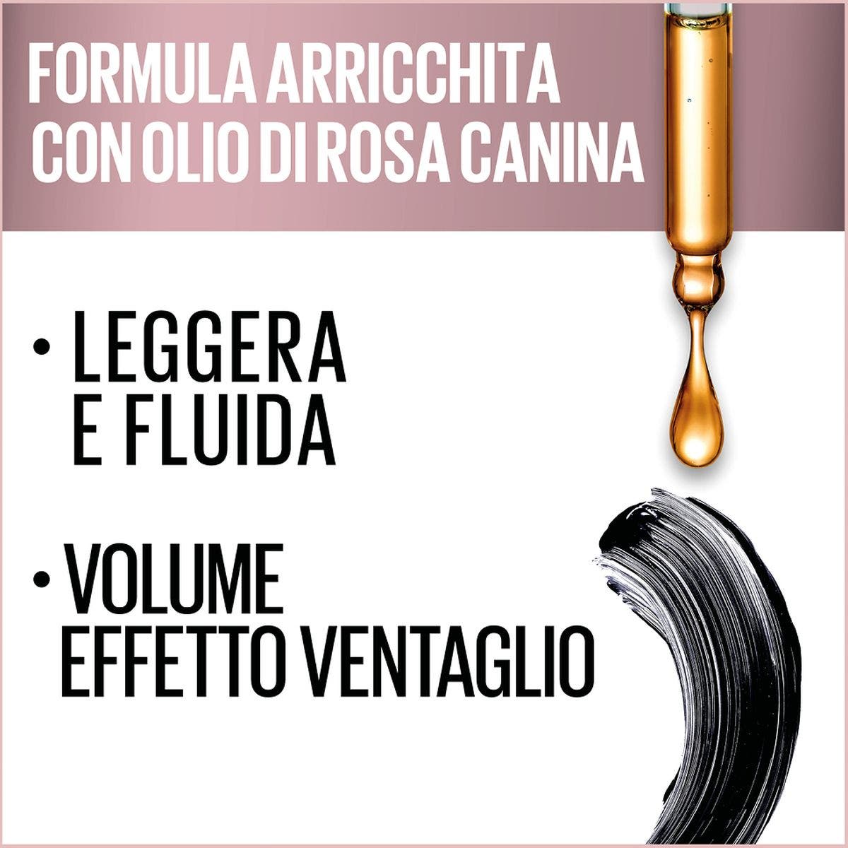 Maybelline New York Mascara Ciglia Sensazionali Nero Waterproof 1 Pezzo  - 4