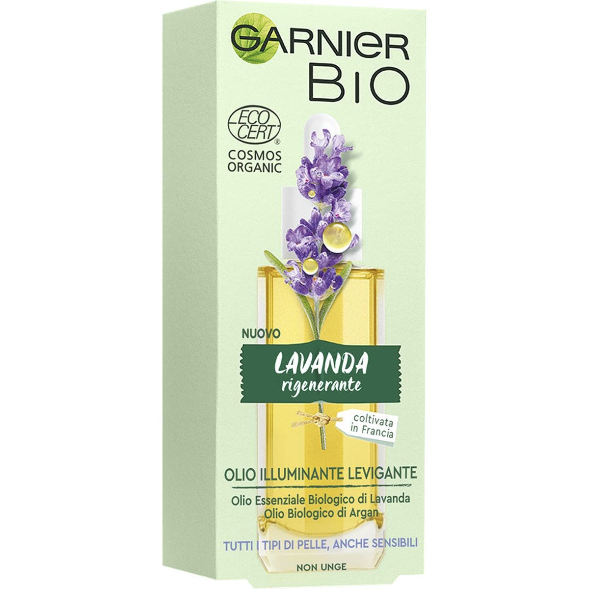 Garnier Bio Olio Viso Rigenerante Lavanda 30ml  - 2