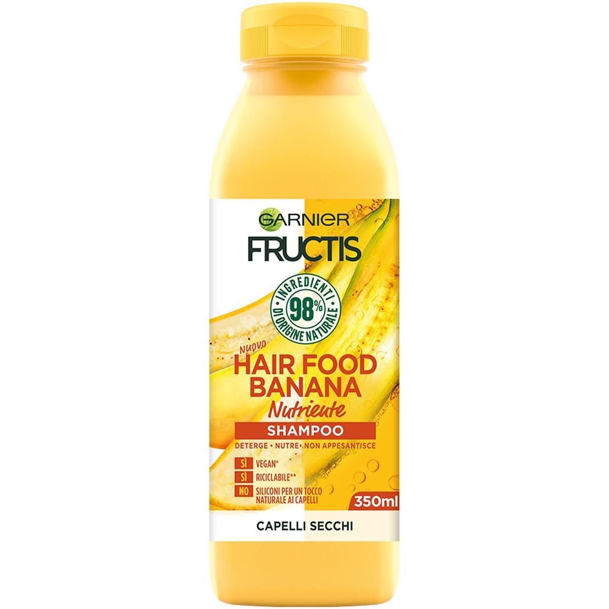 Garnier Fructis Hair Food Shampoo Nutriente Banana 350 ml - 1