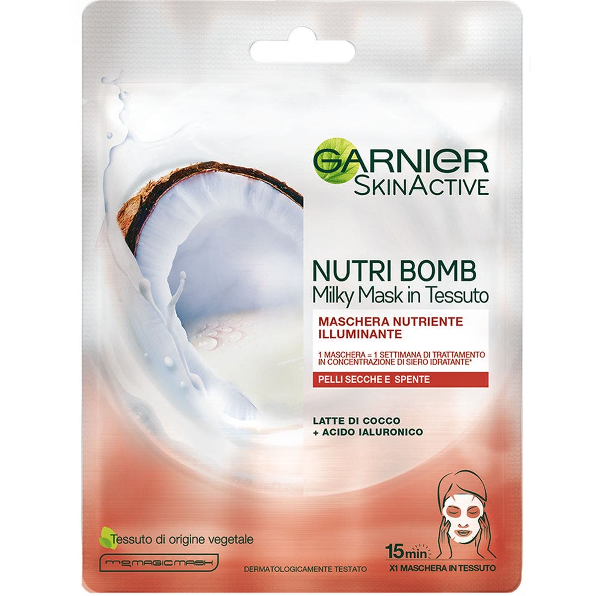Garnier NutriBomb Maschera In Tessuto Nutriente Illuminante 1 Pezzo - 1