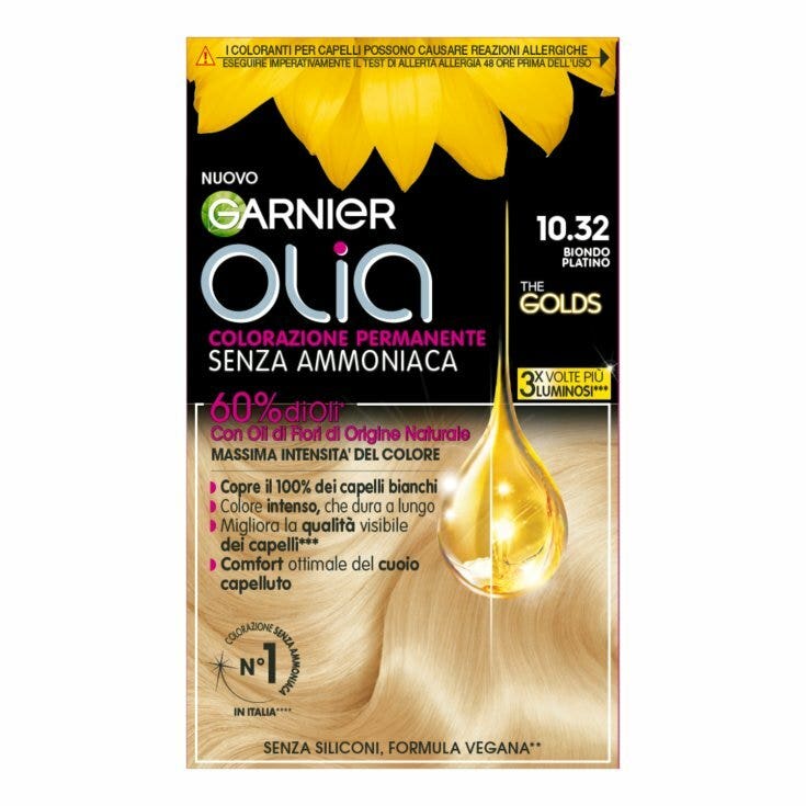 Garnier Olia Colorazione Capelli 10.32 Biondo Platino-1