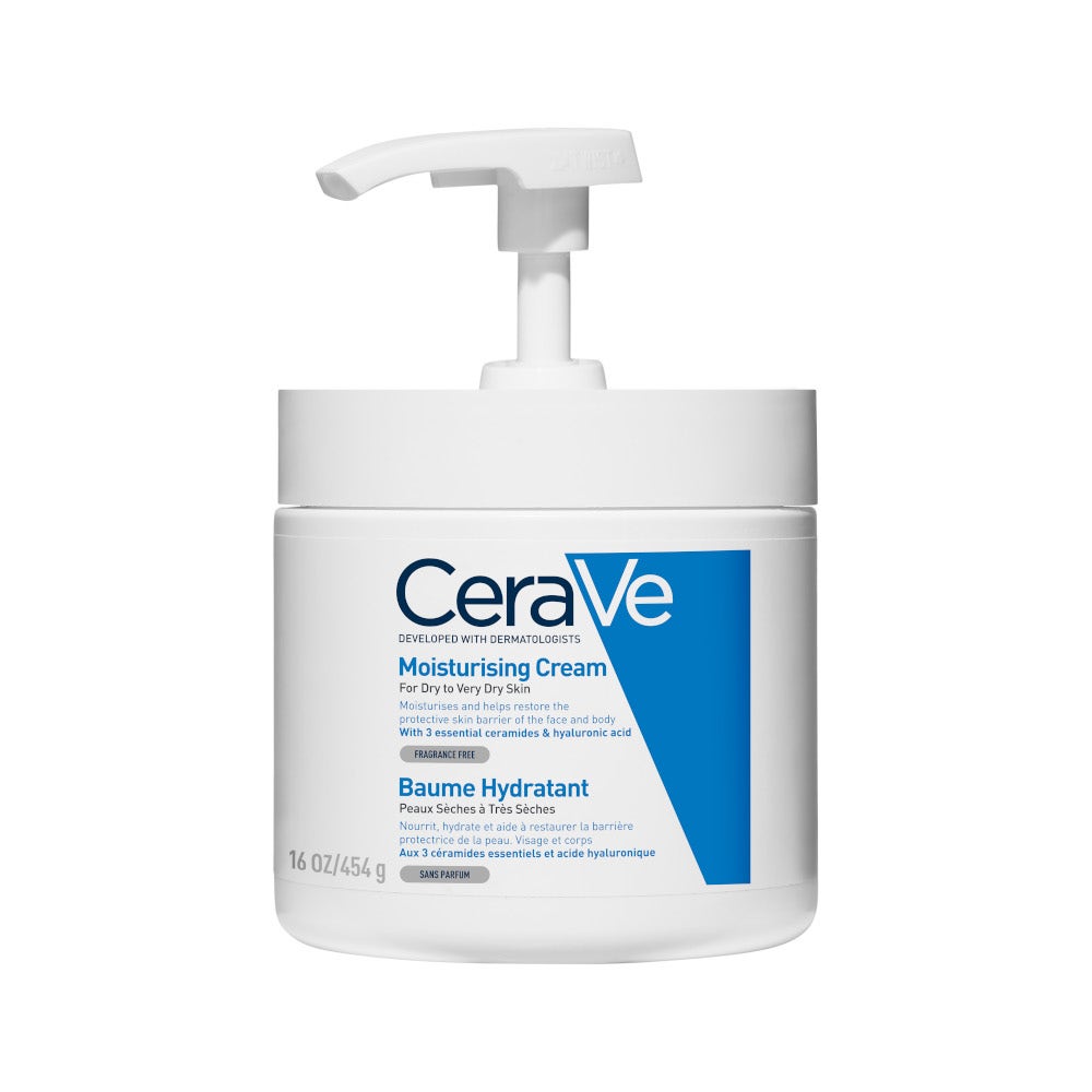 CeraVe Crema Corpo Idratante Pelle Molto Secca con Dispenser 454 g-4