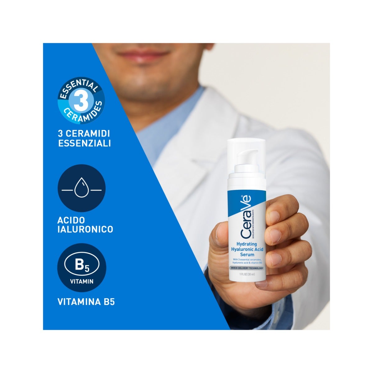 CeraVe Siero Idratante Viso con Acido Ialuronico 30ml-7