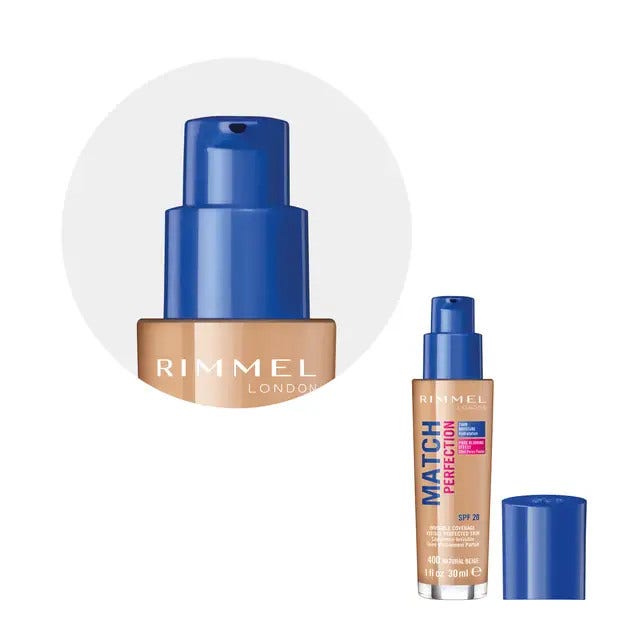 Rimmel Fondotinta Match Perfection 400 Natural Beige 30ml-2