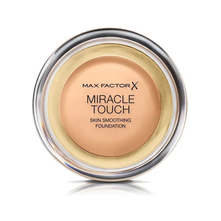 Max Factor Miracle Touch Fondotinta Coprente Con Acido Ialuronico 075 Golden-1