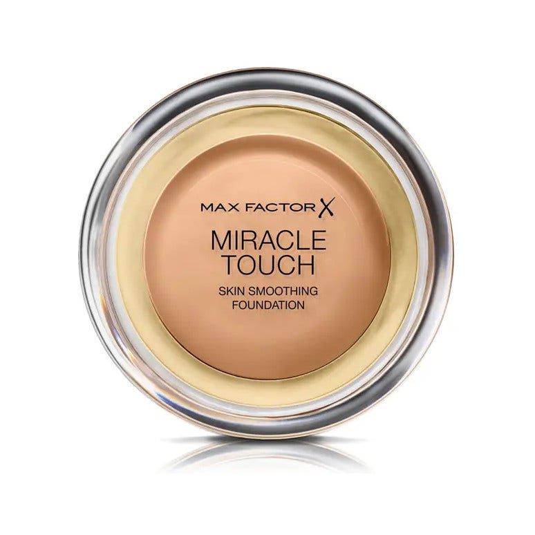 Max Factor Miracle Touch Fondotinta Coprente Con Acido Ialuronico 080 Bronze-0