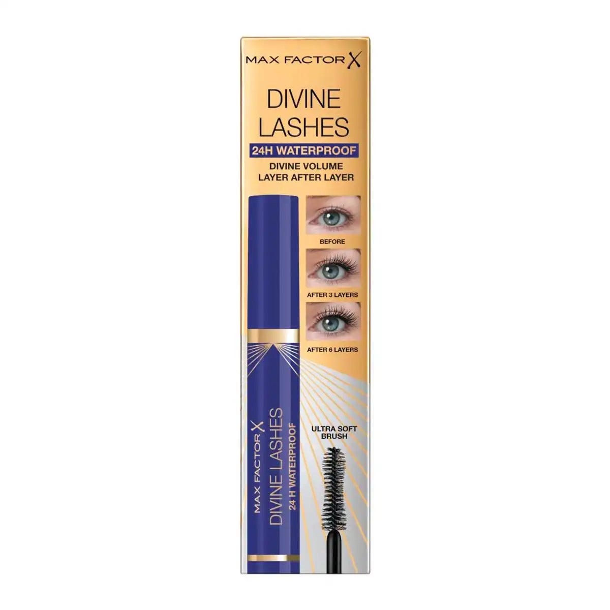 Max Factor Divine Lashes Waterproof Mascara 8ml-2