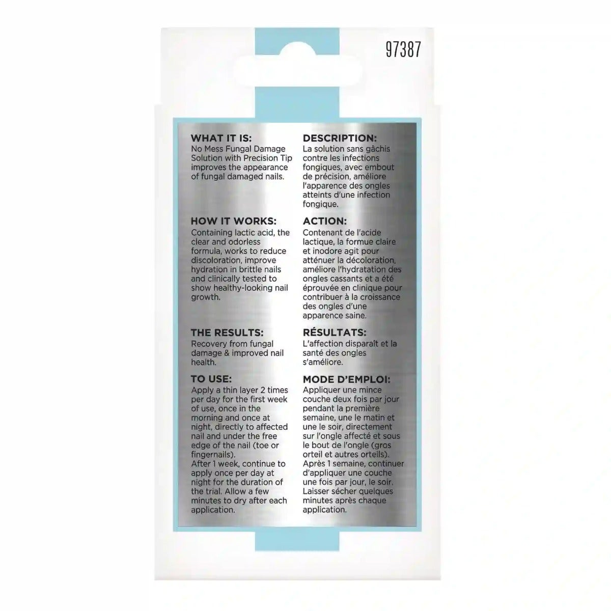 Sally Hansen Repair + Rescue Crema Per La Cura Delle Unghie Fungine 10ml-4