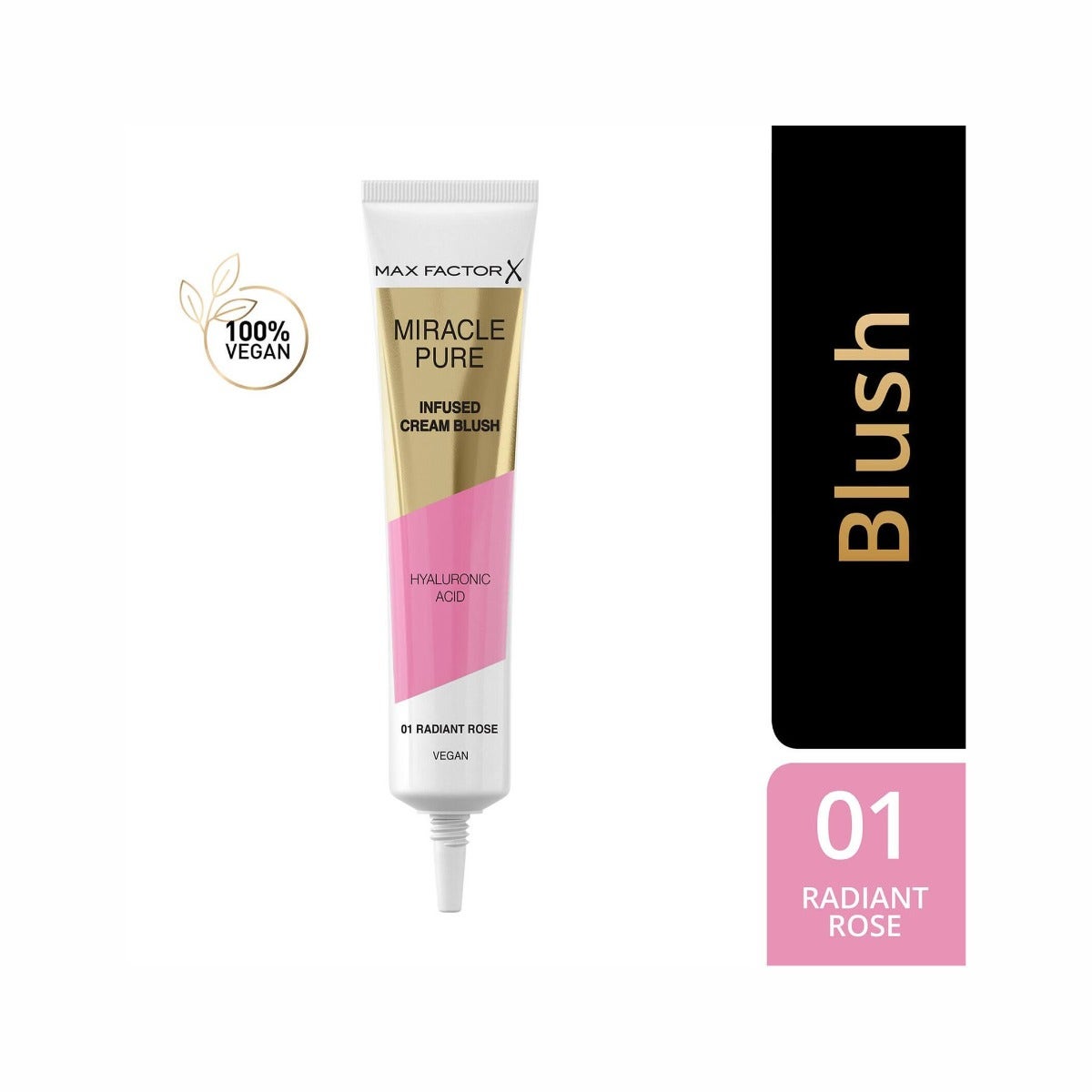 Max Factor Blush In Crema Miracle Pure 01 Radiant Rose-2
