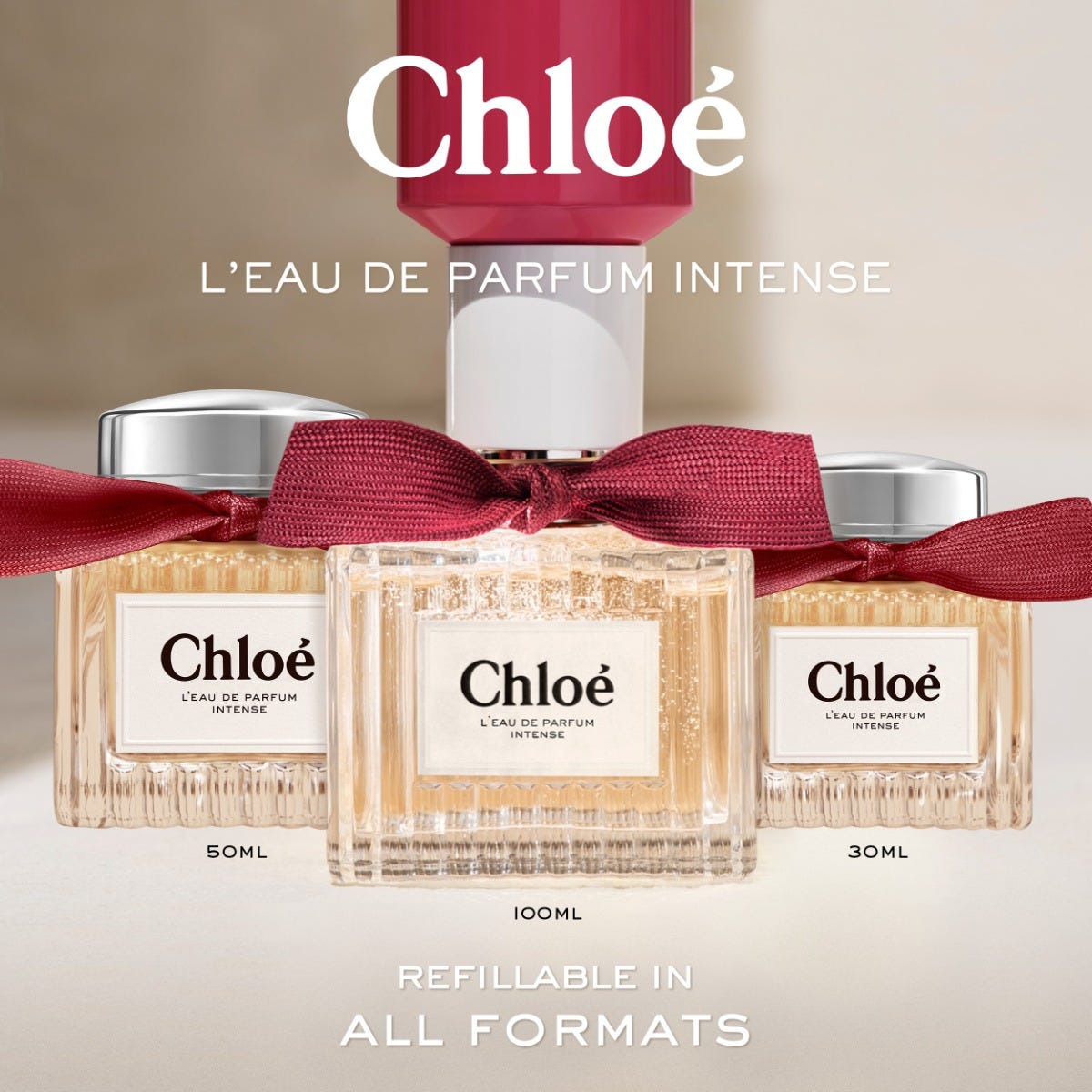 Chloé l’Eau de Parfum Intense Donna Ricarica 150ml