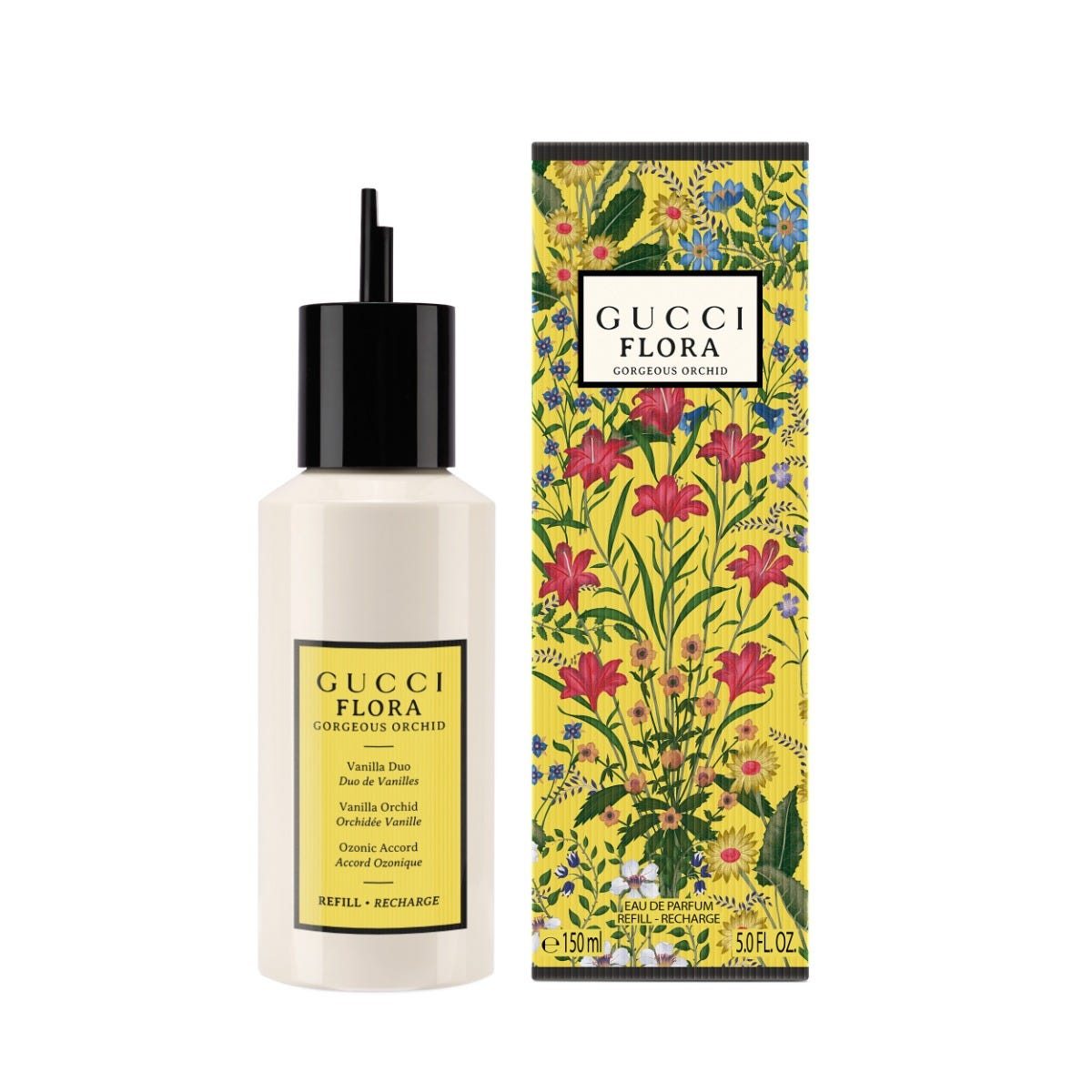 Gucci Flora Gorgeous Orchid Eau de Parfum Donna Ricarica 150ml