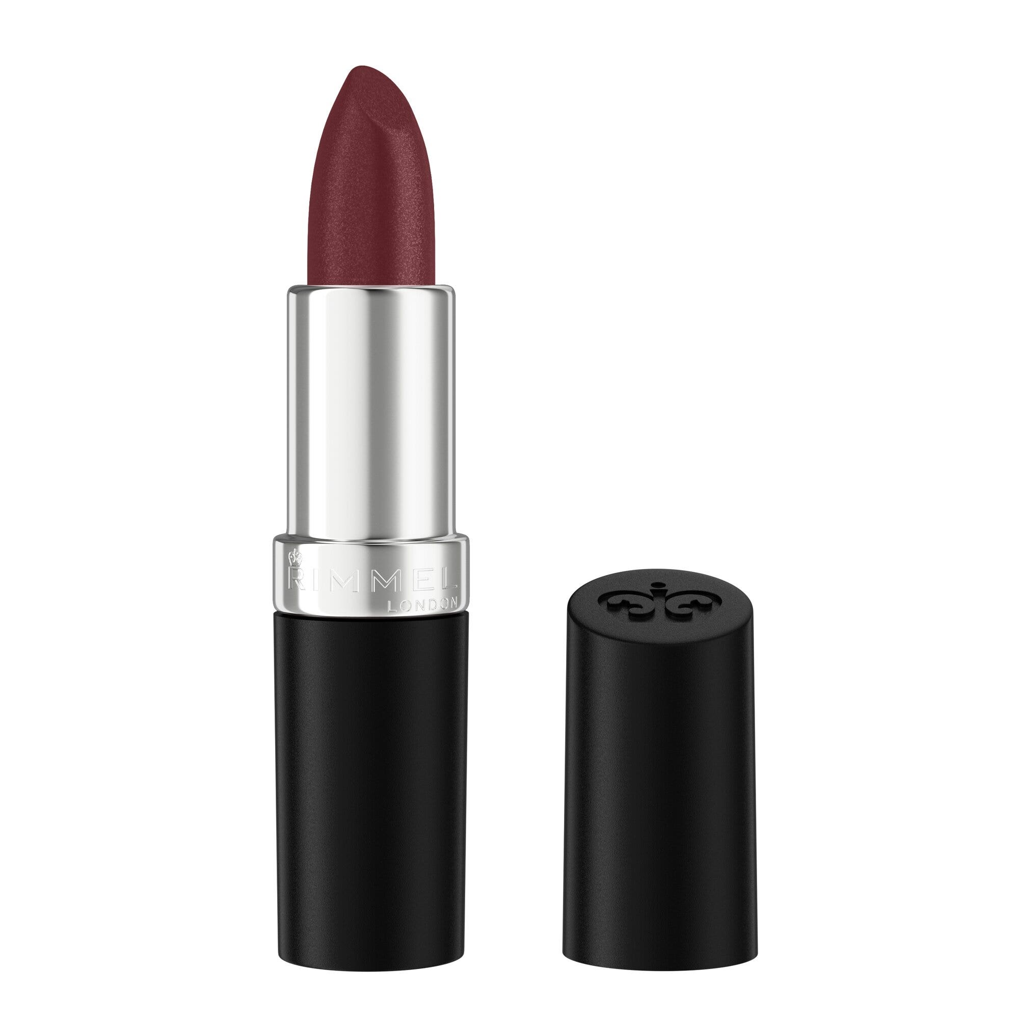 Rimmel Lasting Finish Rossetto Satinato Idratante Formula Vegana 4g 380 Plum Pillow-2