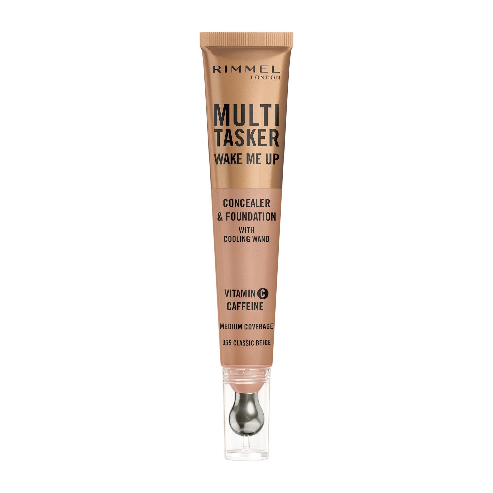 Rimmel Multi-tasker Wake Me Up Correttore & Fondotinta Formula Vegana 055 Classic Beige 20ml-1