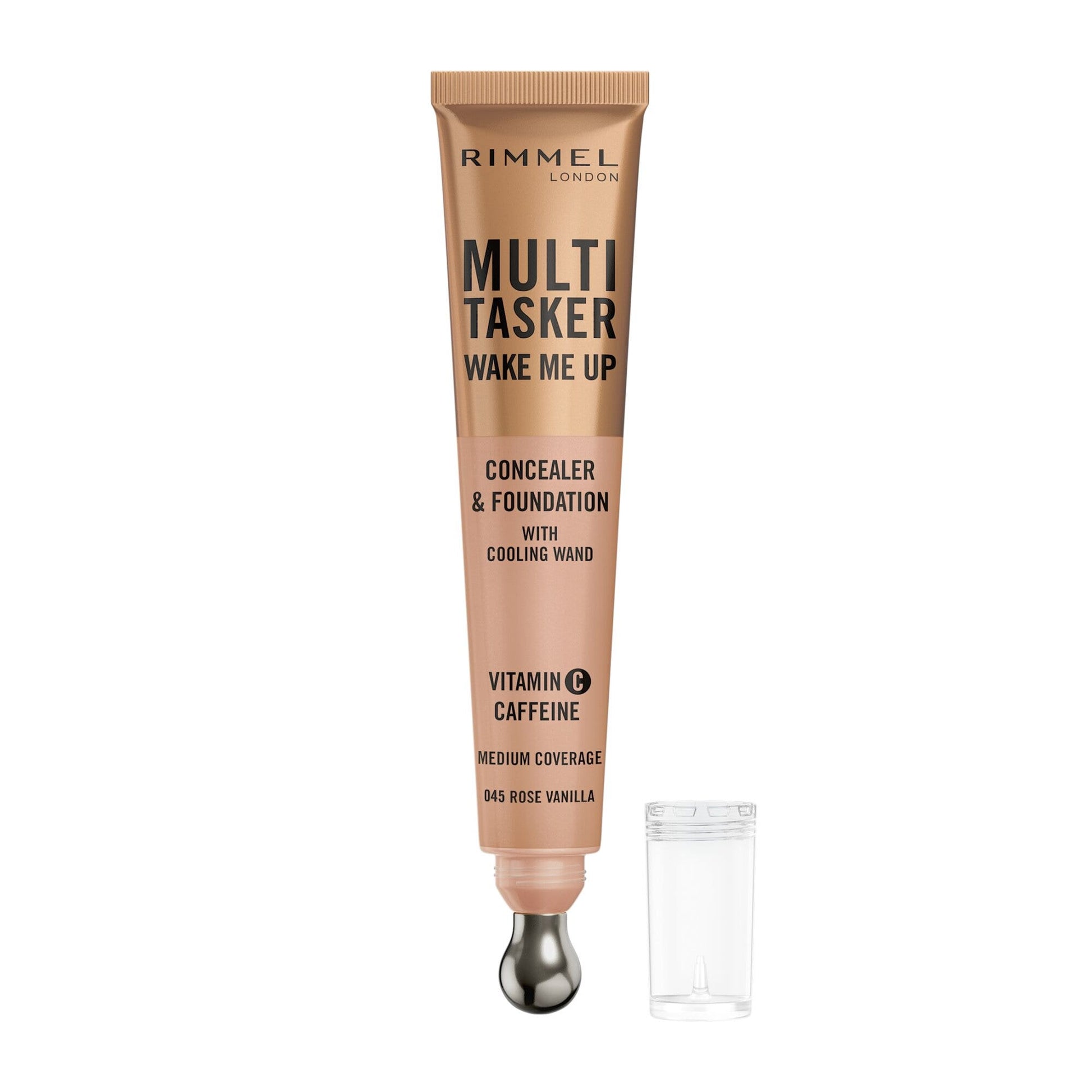 Rimmel Multi-tasker Wake Me Up Correttore & Fondotinta Formula Vegana 045 Classic Ivory 20ml-2