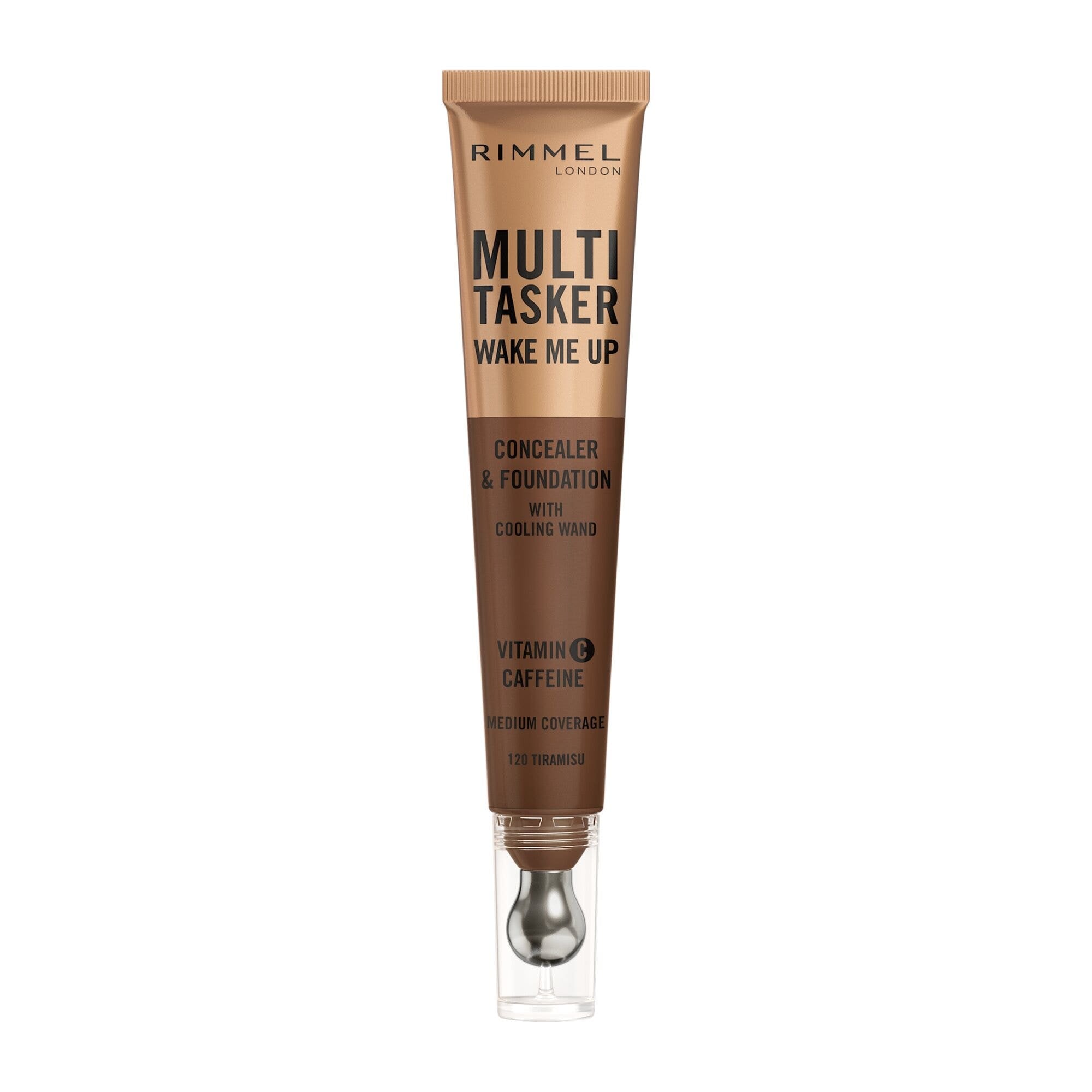 Rimmel Multi-tasker Wake Me Up Correttore & Fondotinta Formula Vegana 120 Tiramisu 20ml-1