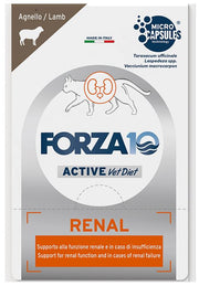 Forza 10 Active Cat Renal Agnello Wet Pate' 12 Bustine da 80 g