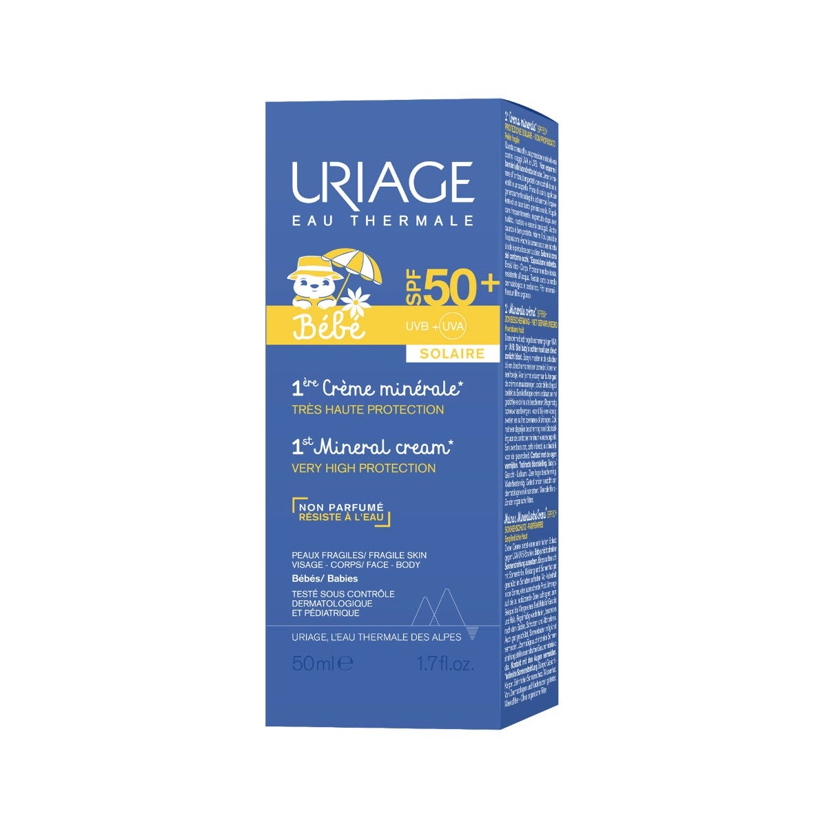 Uriage Bebe Premiere Crema SPF50 Mineral 50ml-4