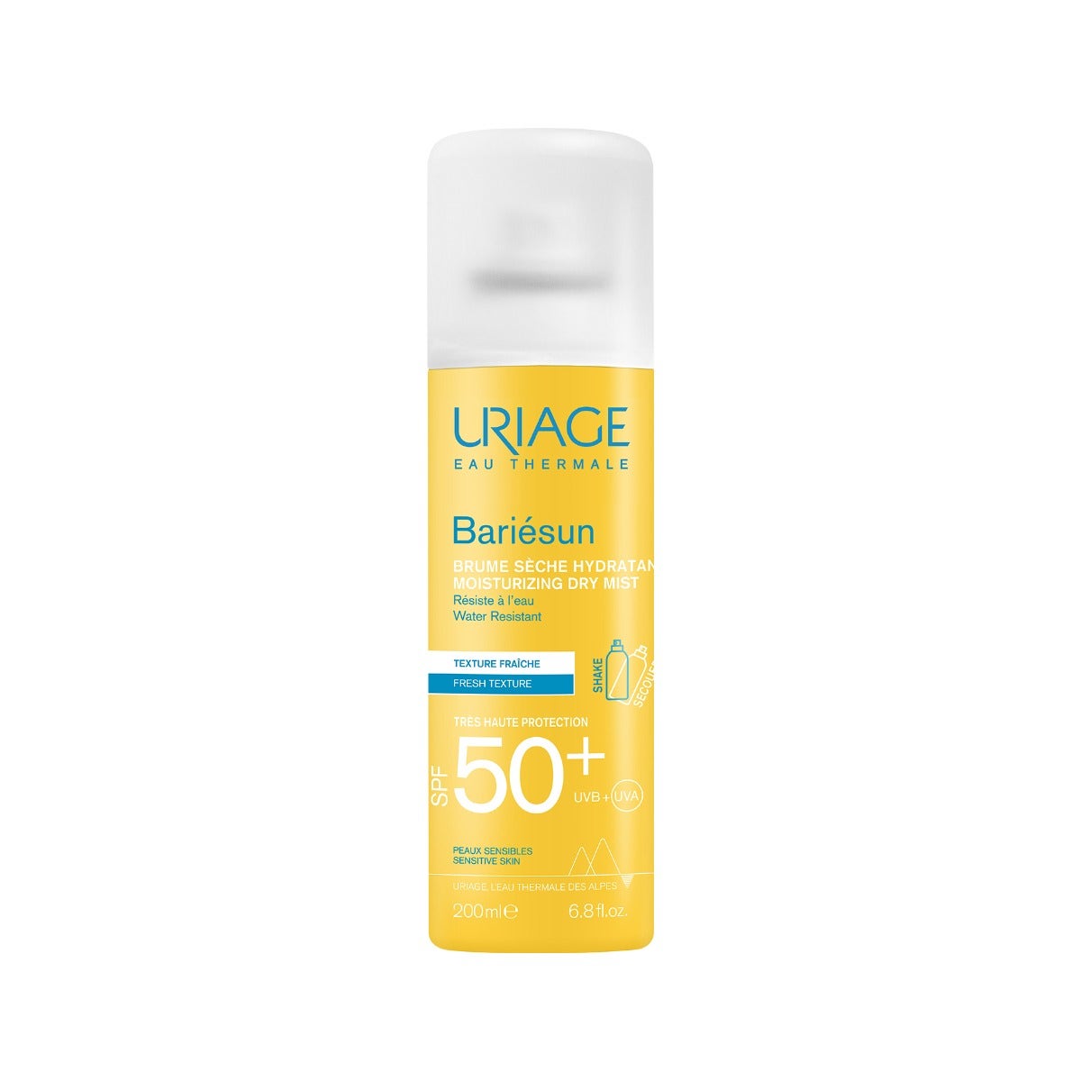 Uriage Bariesun Spray Asciutto SPF50+ 200ml-6