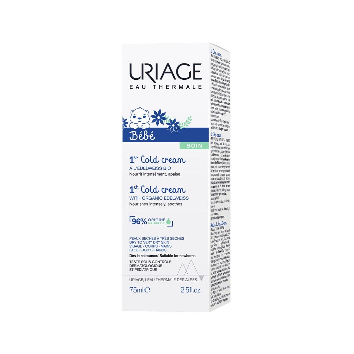 Uriage Bebe Cold Cream Crema Viso/Corpo 75ml-4