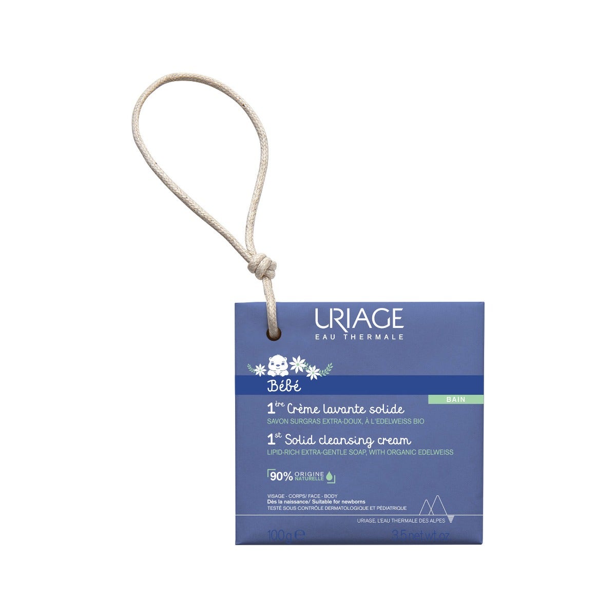 Uriage Bebe Crema Lavante Solida 100g-2