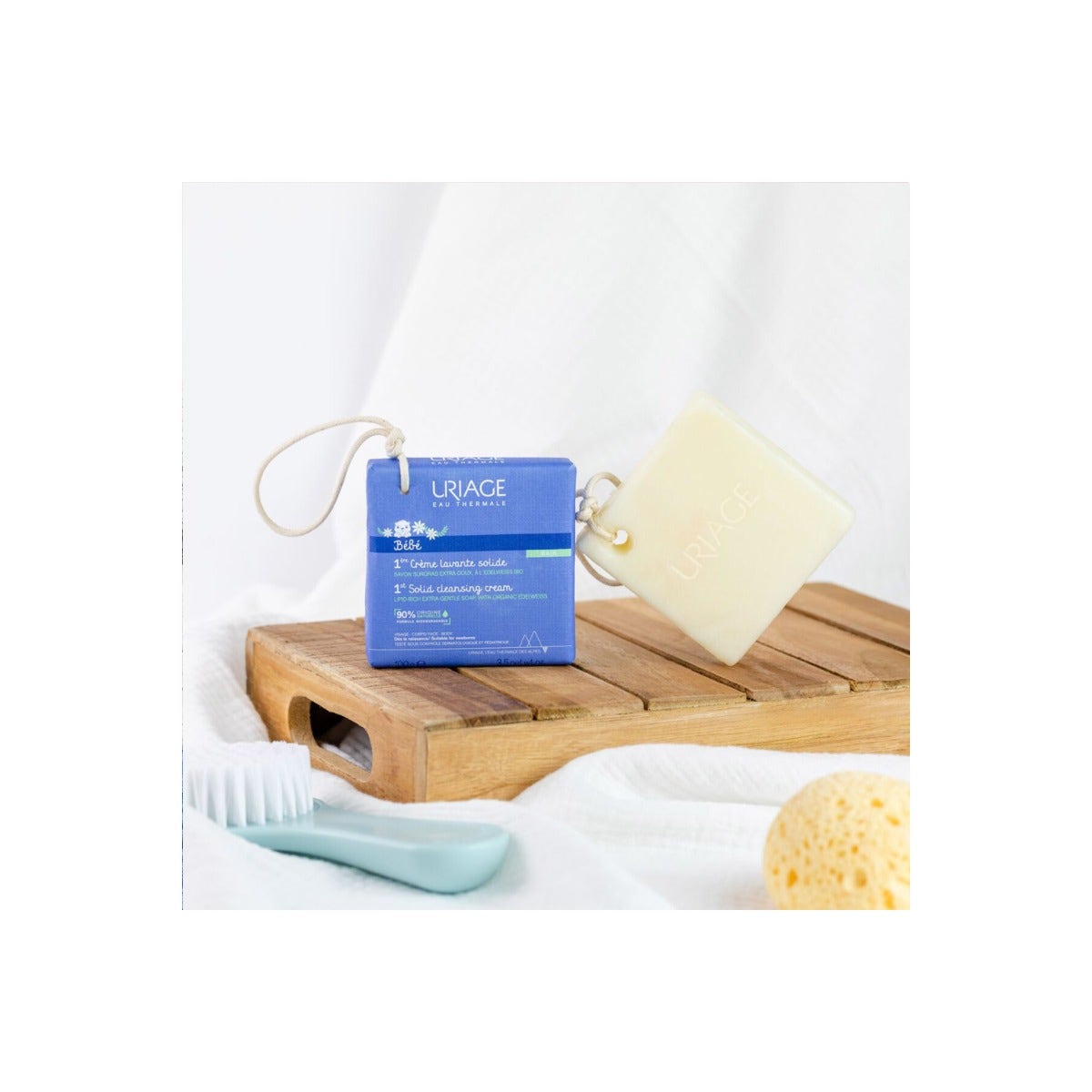 Uriage Bebe Crema Lavante Solida 100g-3