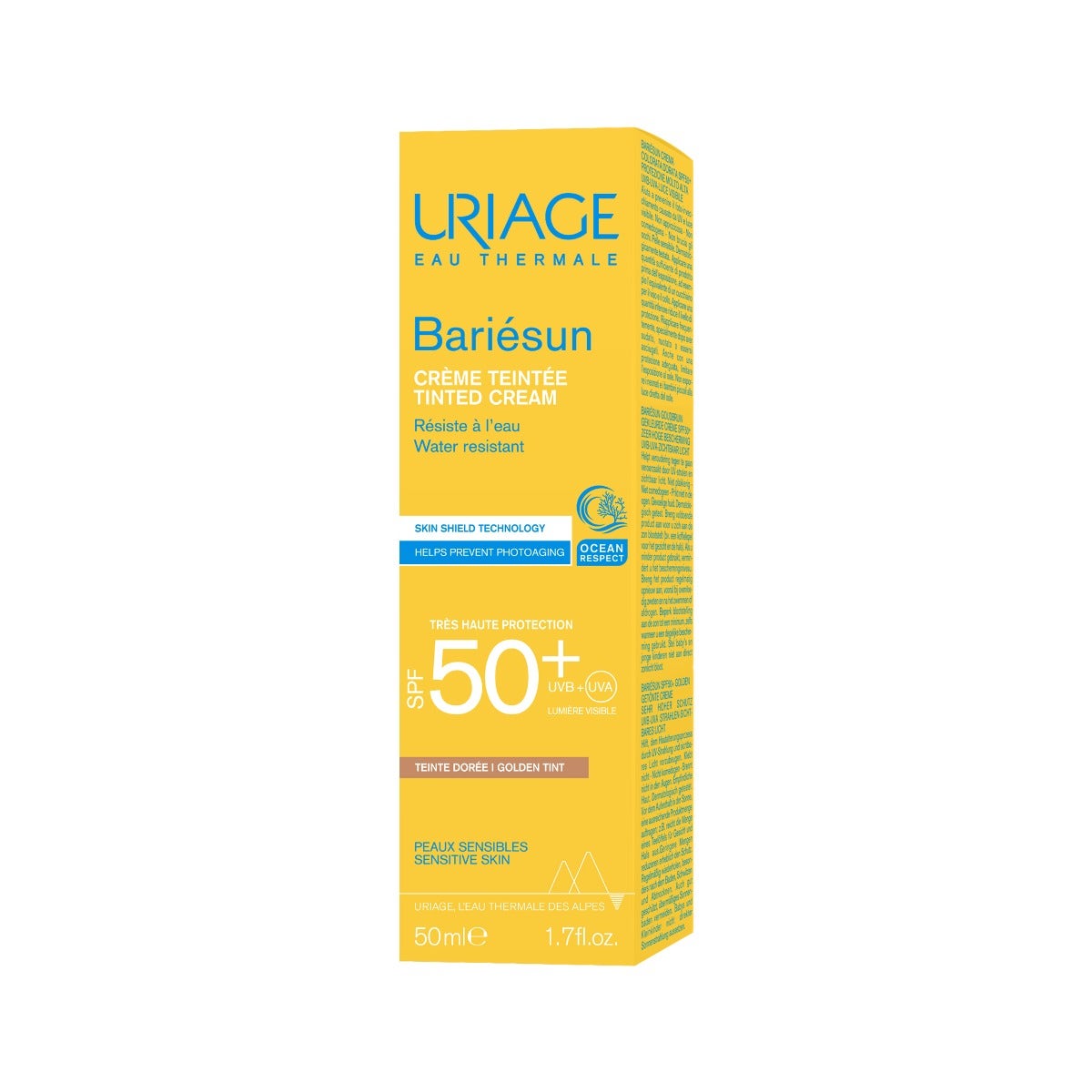 Uriage Bariesun Crema Colarata Dorata 50ml SPF50+-3