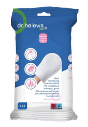 Dr Helewa Guanti Umidi Per Shampoo Senza Risciacquo 12 Pezzi-1