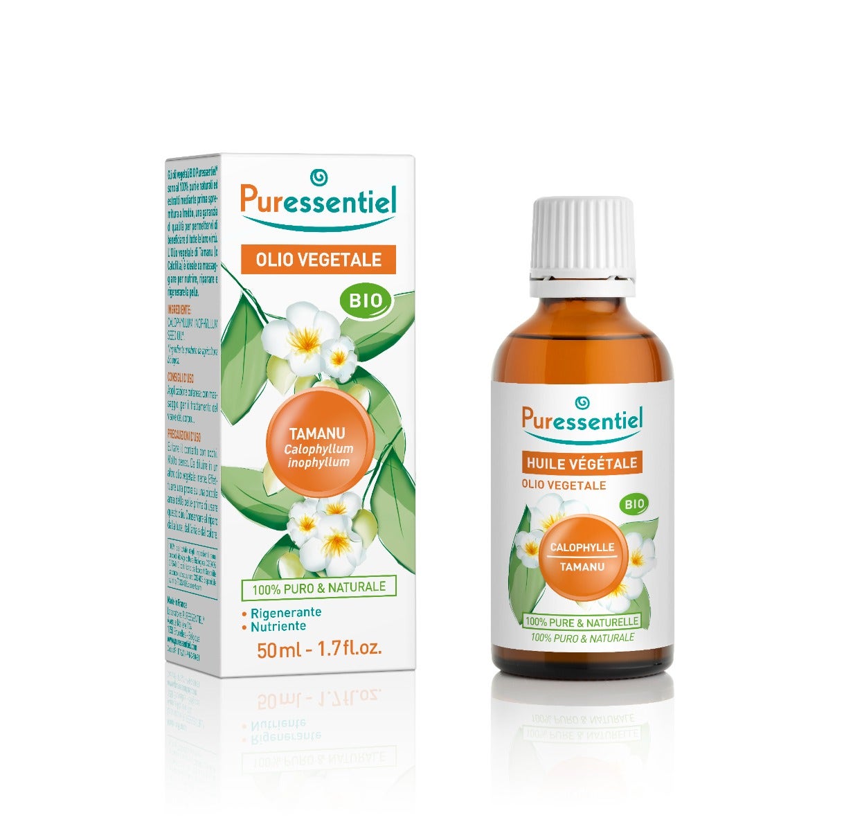 Puressentiel Olio Vegetale Di Tamanu Bio 50ml-1