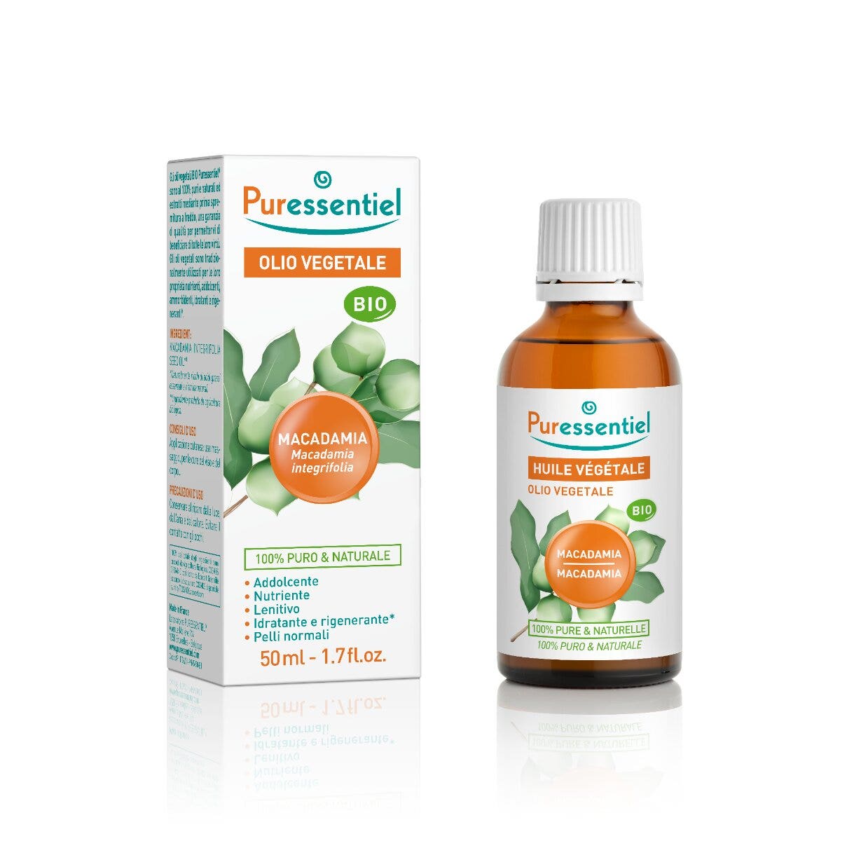 Puressentiel Olio Vegetale Bio Macadamia 50ml-2