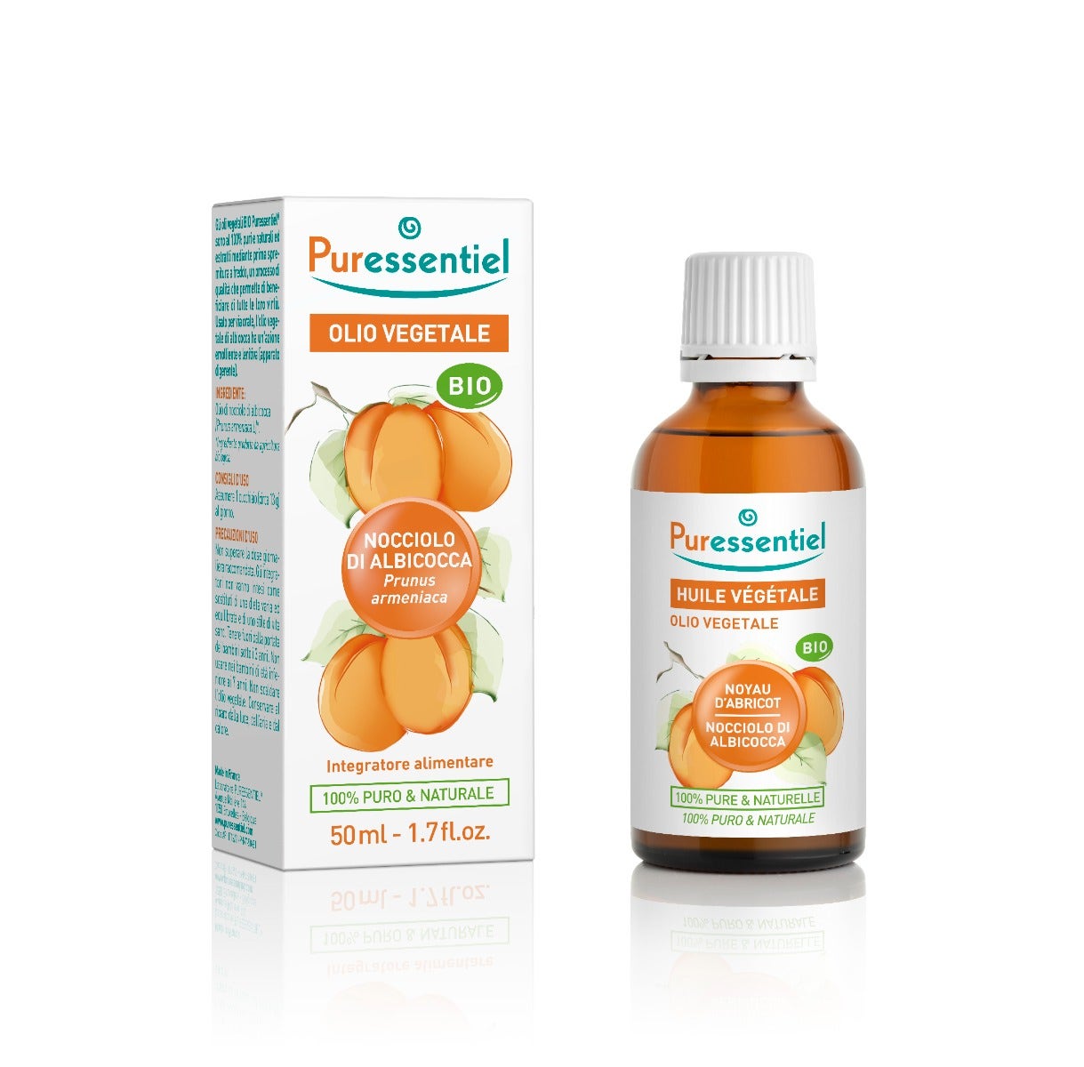 Puressentiel Olio Vegetale Di Albicocca Bio 50ml-1