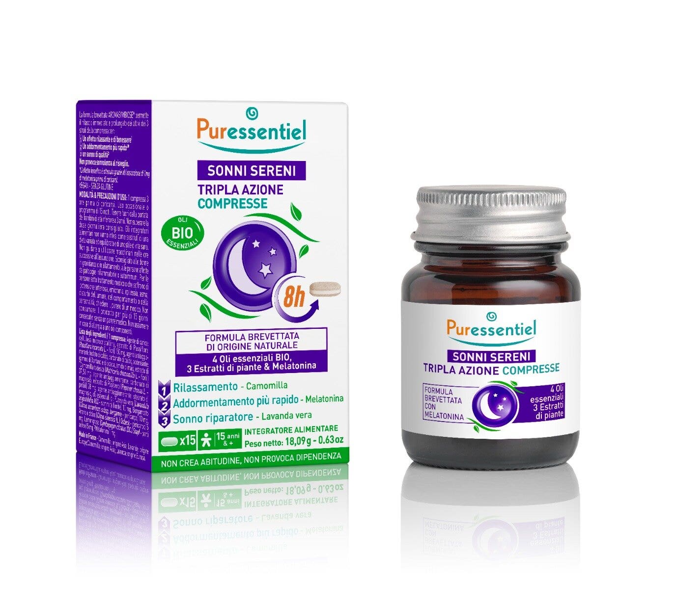 Puressentiel Sonni Sereni Compresse Tripla Azione 15 Compresse-2