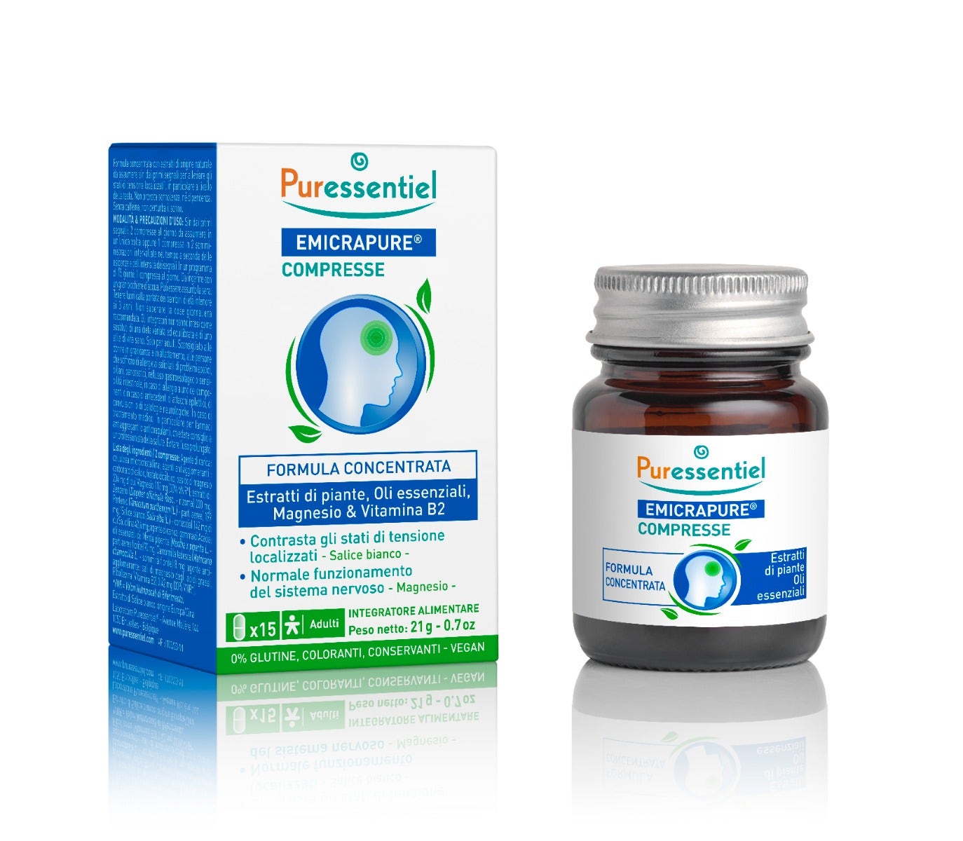 Puressentiel Emicrapure 15 Compresse-1