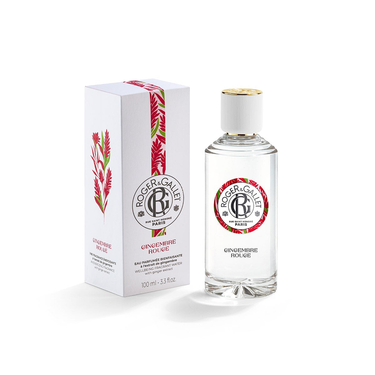 Roger & Gallet Gingembre Rouge Acqua Profumata Di Benessere 100ml-2