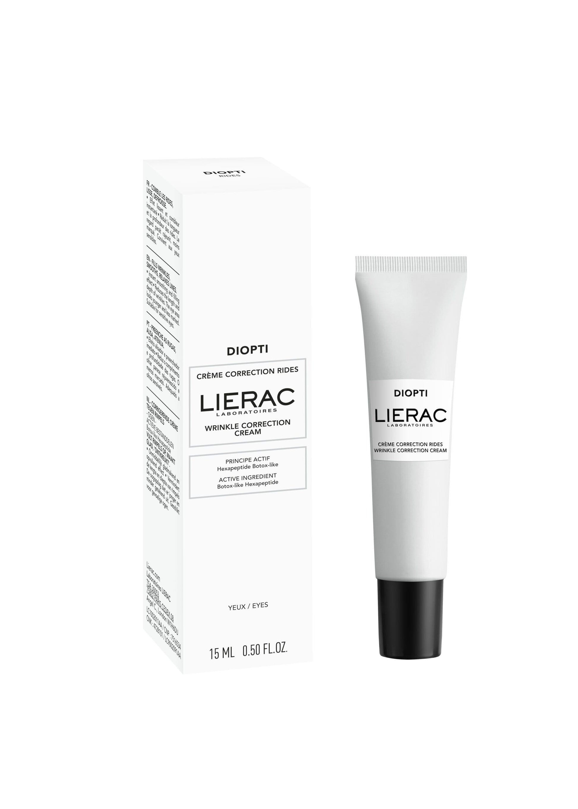 Lierac Diopti Crema Correzione Rughe Levigante E Rimpolpante 15 ml-3