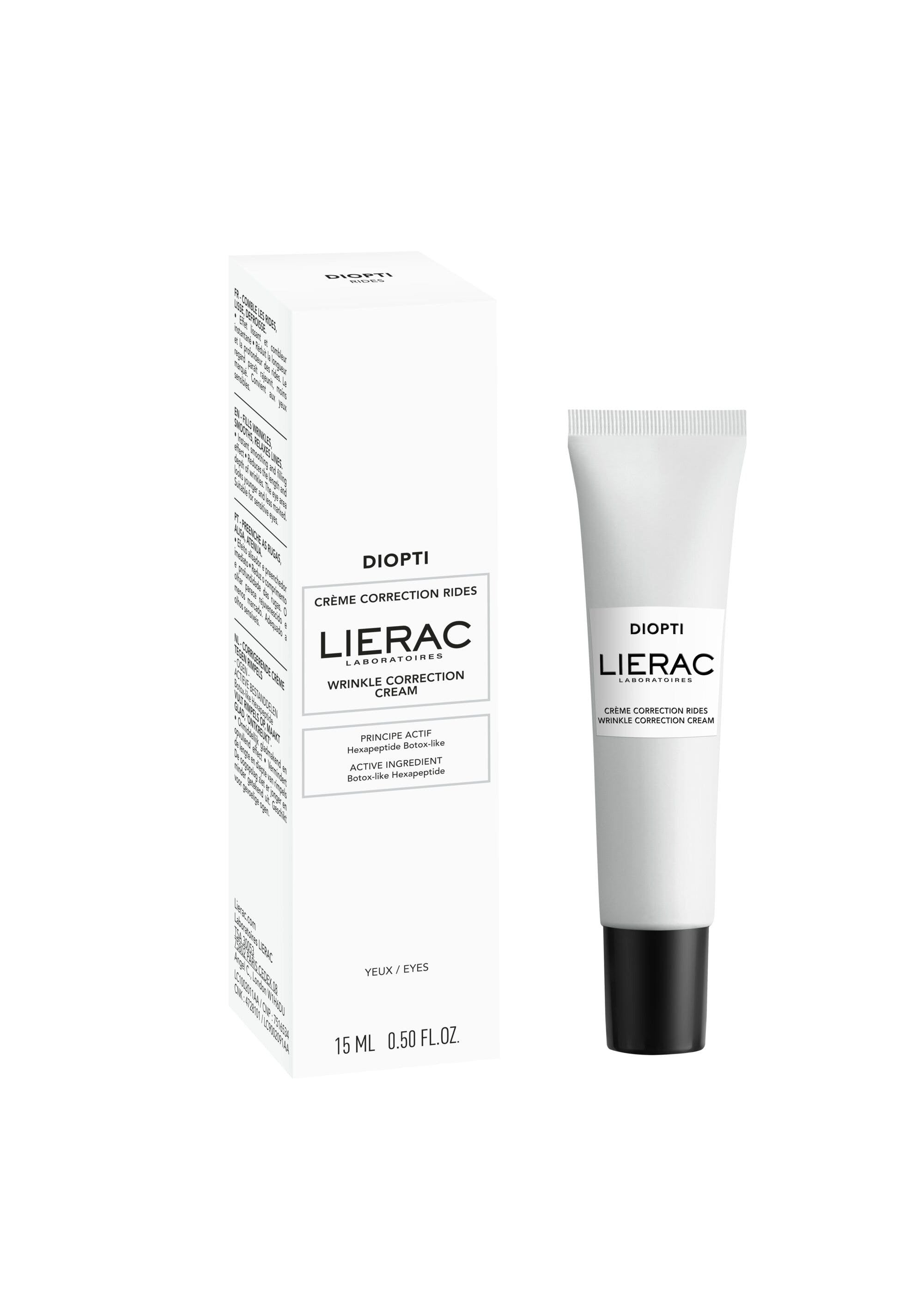Lierac Diopti Crema Correzione Rughe Levigante E Rimpolpante 15 ml-3