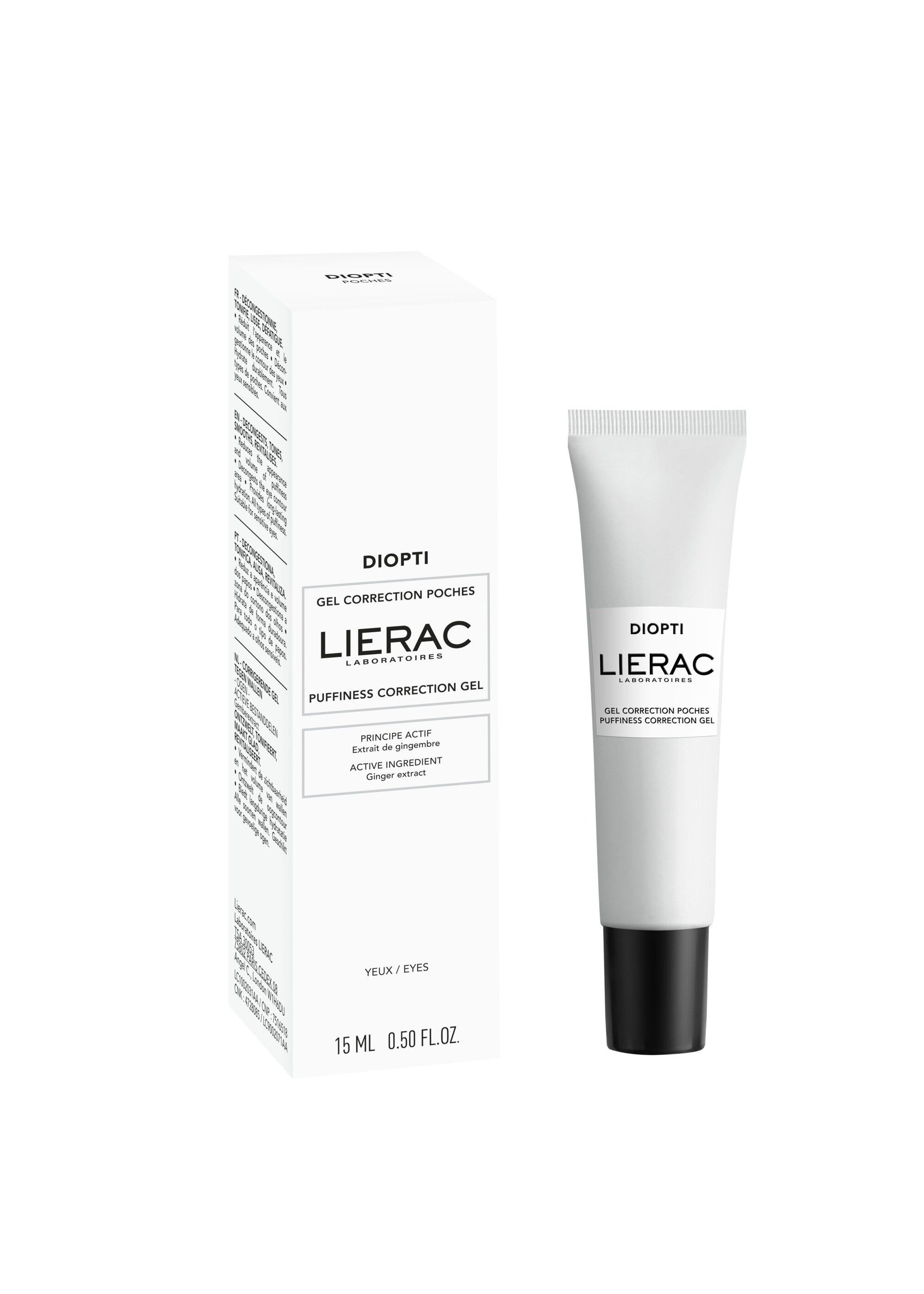 Lierac Diopti Gel Correzione Borse Decongestionante E Tonificante 15 ml-3