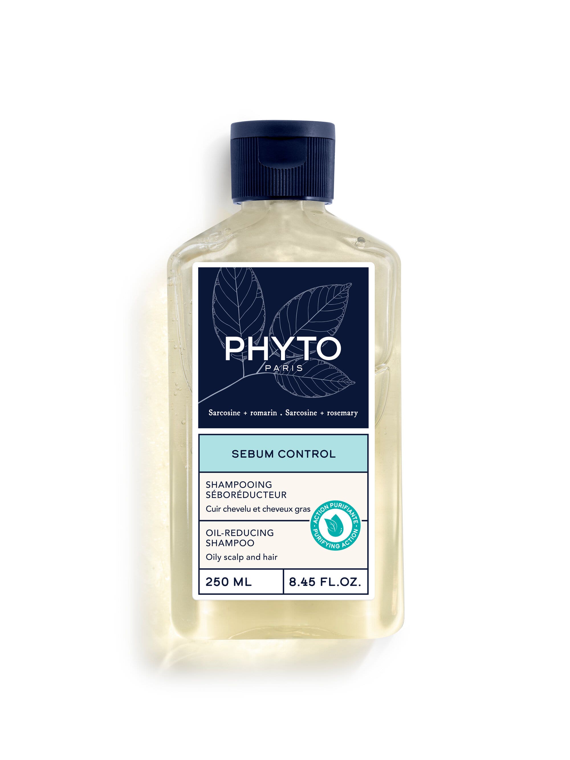 Phyto Sebo Control Shampoo Seboregolatore Cuoio Capelluto E Capelli Grassi 250ml-1