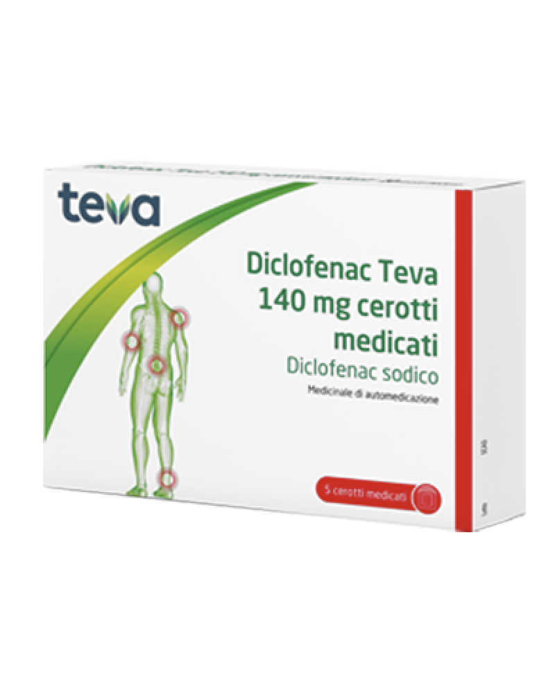 Diclofenac Teva 5 Cerotti Medicati-1