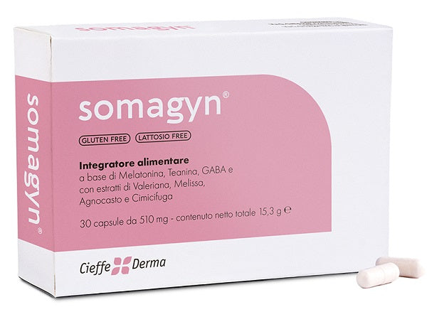 Somagyn 30 Capsule 510 mg Senza Glutine Senza Lattosio