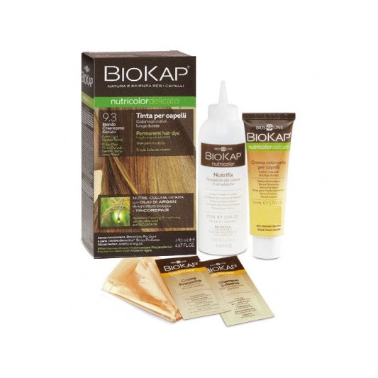 Biokap Nutricolor Delicato 9.3 New Biondo Chiarissimo Dorato 140ml  - 1