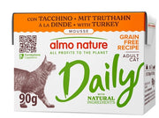 Almo Daily Cat Tacchino 90 g