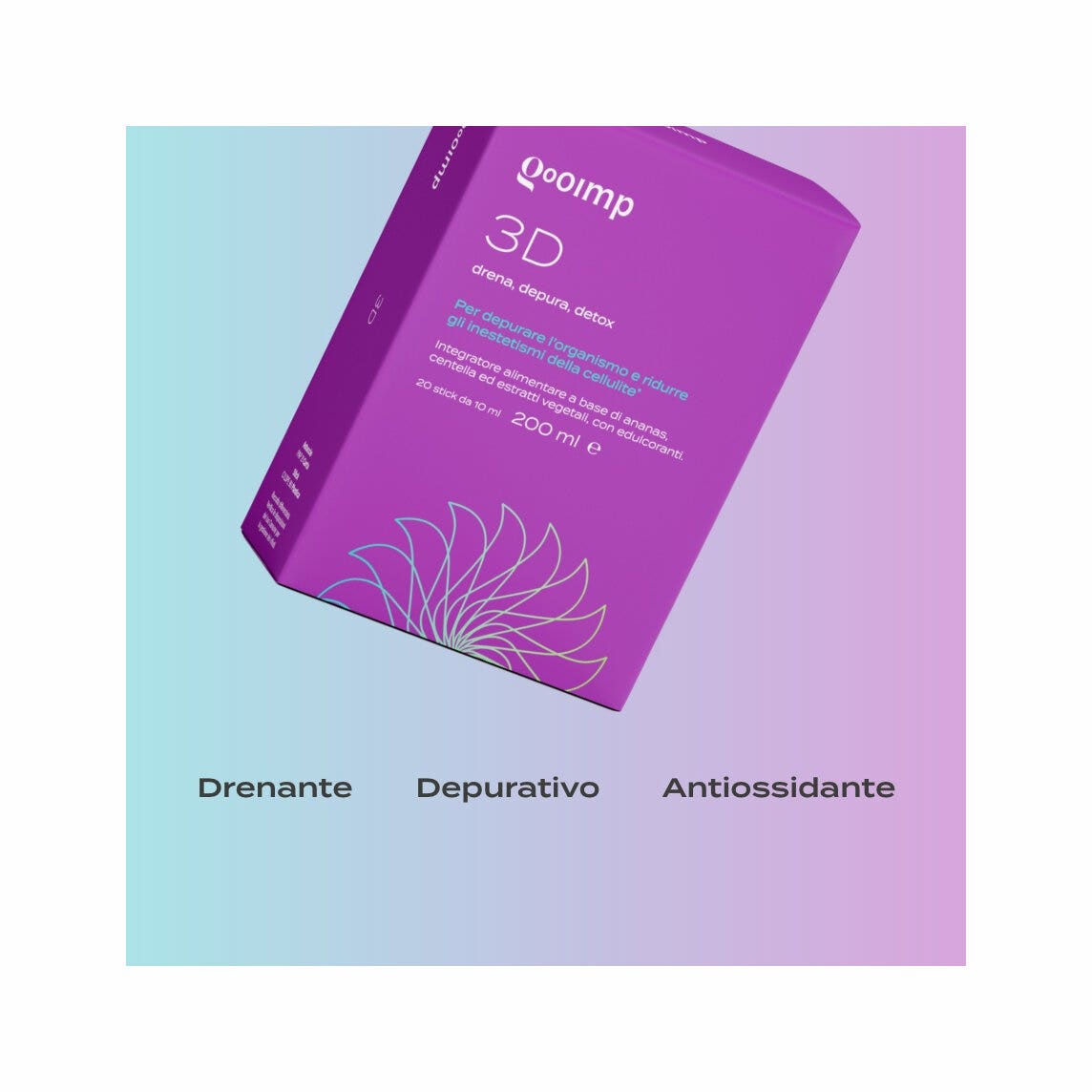 Gooimp 3D Drena Depura Detox 20 Stick Pack-3