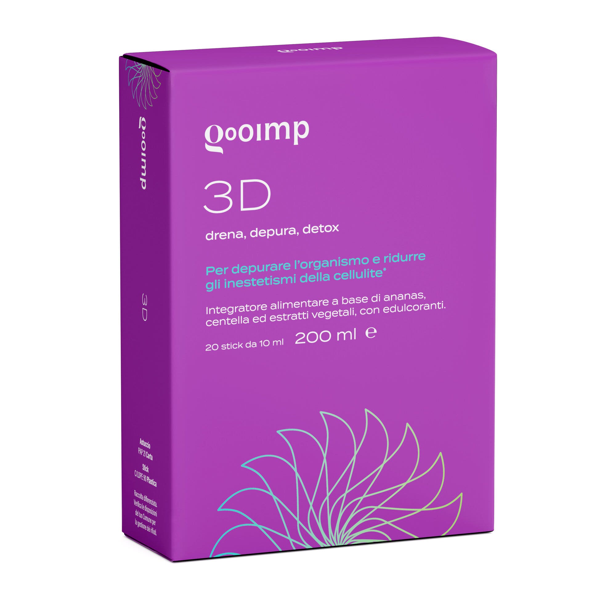 Gooimp 3D Drena Depura Detox 20 Stick Pack-1