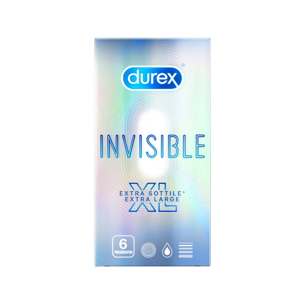 Durex Invisible XL Profilattico 6 Pezzi-13