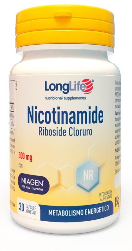 Longlife Nicotinamide Riboside Cloruro 30 Capsule da 500 mg-1