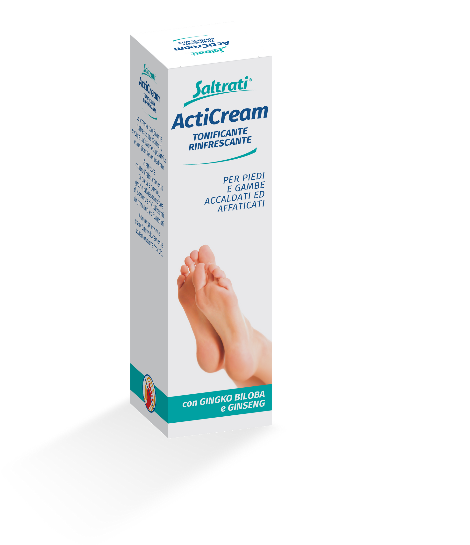 Saltrati Acticream Tonificante Rinfrescante 100ml  - 3